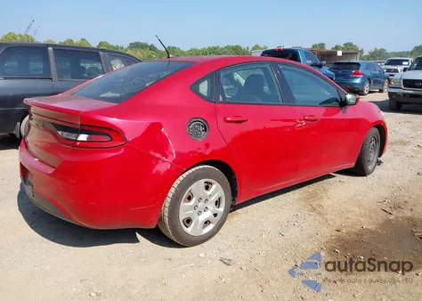 2014 Dodge Dart Se from USA, damaged, VIN 1C3CDFAA3ED768085